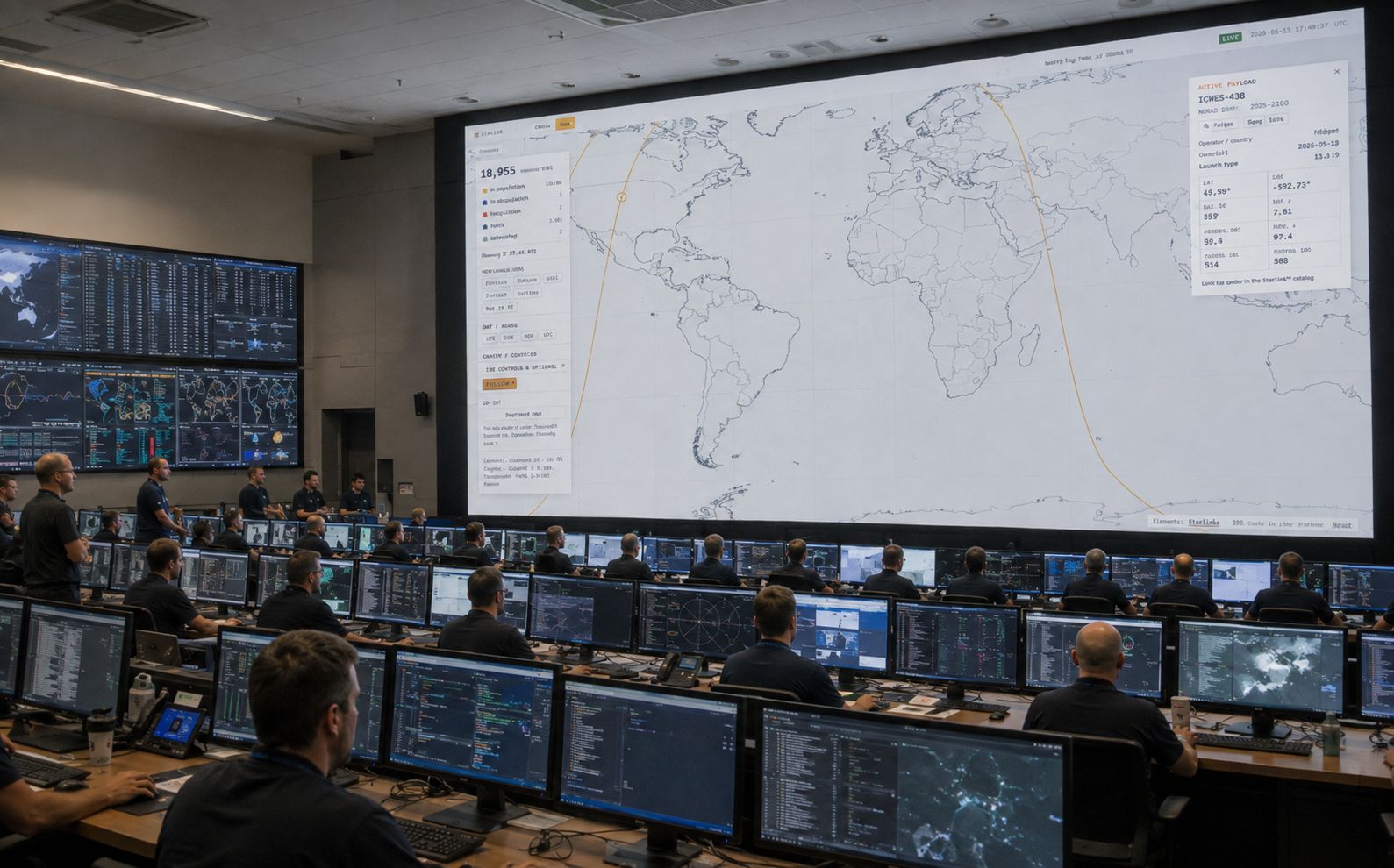 Центр керування: інтерфейс UPSA Radar на великому екрані